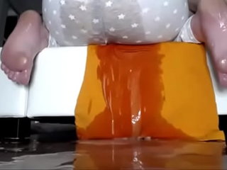 snap whore cum all over the floor after she was fucked by bigcock